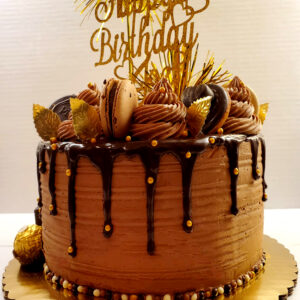 Birthday Drip Cake